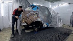 Лада X Ray замена крыла/ замена заднего крыла сварка пок?