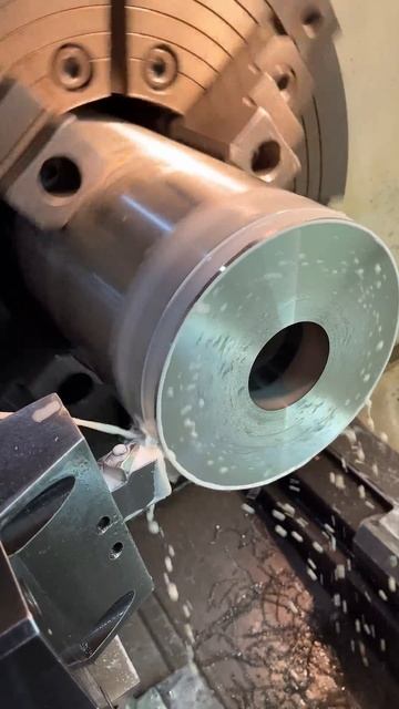 3.04, изготовление колец. #металлообработка #machine #профте