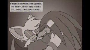 💔 Горечь Утраты Наклза и Руж (Sonic the Hedgehog Fan Dub) [Rus] #sad #comi
