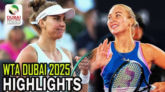 17.02.2025. Беатрис Хаддад Майя - Анастасия Потапова. WTA Dubai. Haddad Maia - Potapova смотреть онлайн