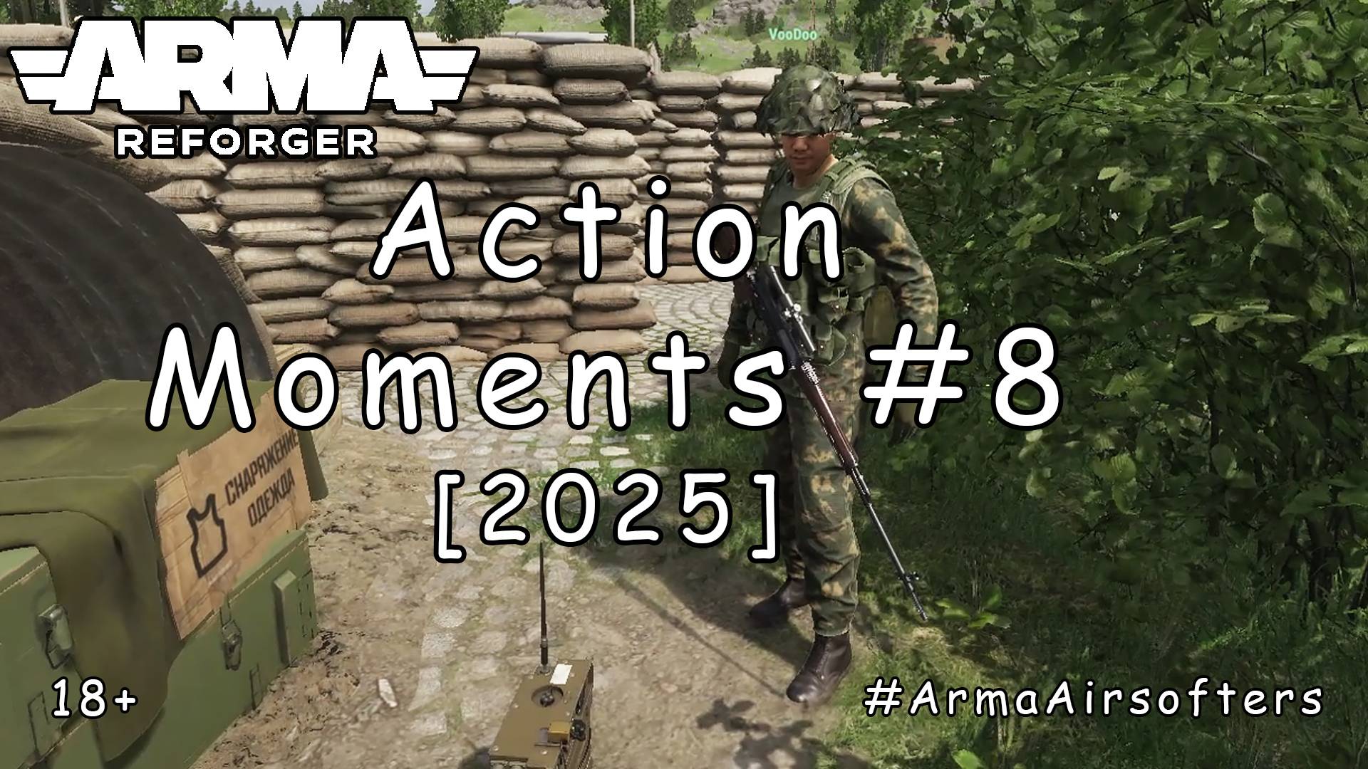 ARMA Reforger - Зрелищные моменты #8 - Злобный снайпер [2025] смотреть онлайн