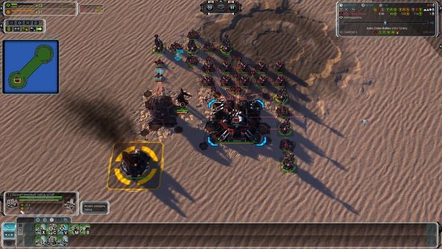 Быстрый паук на астрократере. Supreme Commander FAF смотреть онлайн