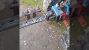 прицепное к мотоблоку из крестовины