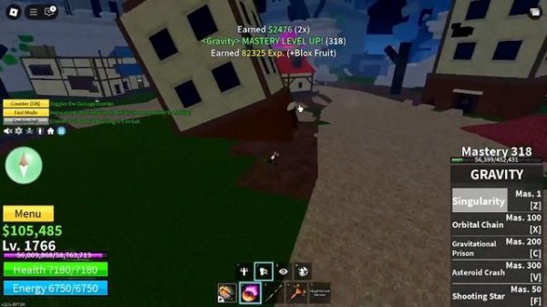 Обзор на фрукт Гравитации в Blox Fruits | Blox Fruits Roblox