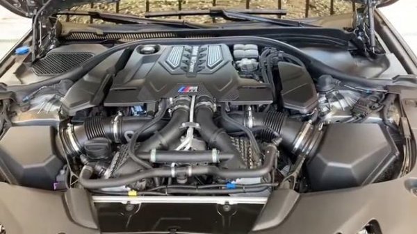 Отзыв на чип GAN GT на авто BMW M5 Competition. Блок увеличения мощности двигателя работает!