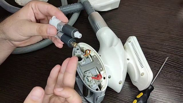 Замена электромотора на манипуле Velashape