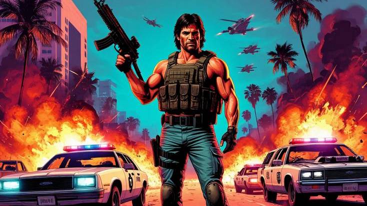 Мой мод - суперпулемёт GTA Vice City Nextgen Edition 28