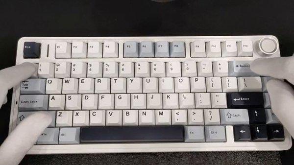 Звуковой тест/Sound test Тайпинг/Typing AULA F75 #asmr