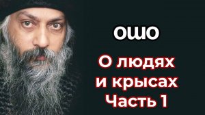 О людях и крысах. Часть 1
Интервью Ошо
