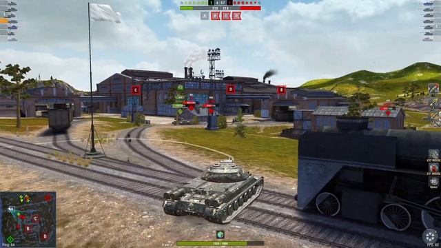 Бесплатный середнячок - Обзор на К-2 - WoT Blitz смотреть онлайн