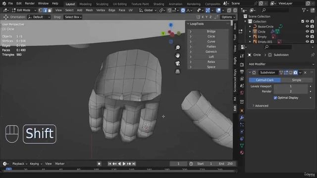 10. How to Model a Human Hand смотреть онлайн