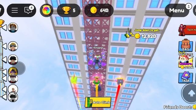 спрыгнулся самой большой башни в роблоксе смотреть онлайн