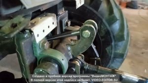 навеска на самодельный минитрактор (продолжение)
