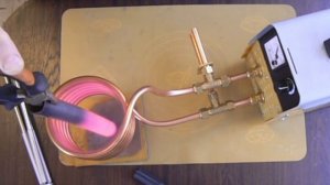 Как сделать индукционный нагреватель из сварочного и?