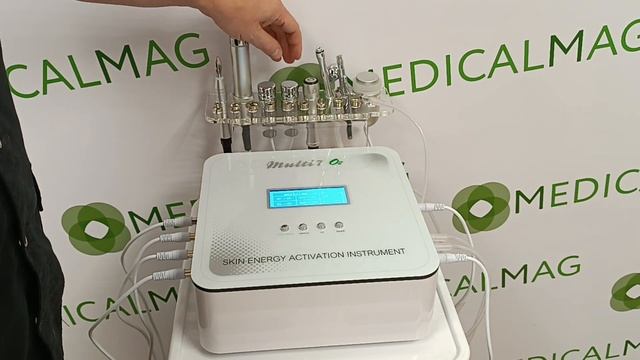 Комбайн кислородной мезотерапии и RF лифтинга 7в1 Micros 7D