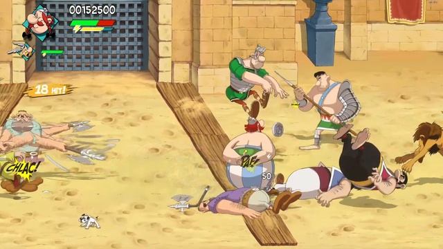 Asterix & Obelix Slap them all 2! часть 1 (стрим с player00713) смотреть онлайн