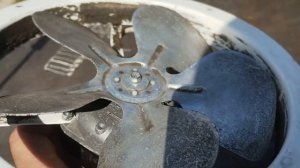 Вентилятор для буржуйки. Надув, витяжка, фарбування.