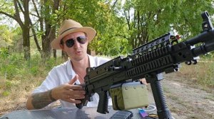 пулемет A&K M249/MK46 AEG AIRSOFT НЕЙЛОН