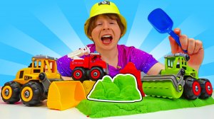 В МИРЕ МАШИНОК: как работают пожарные, строительные и лесные машины! Видео для малышей
