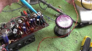 УНЧ Океан 209 версия платы 460, запуск и настройка после м