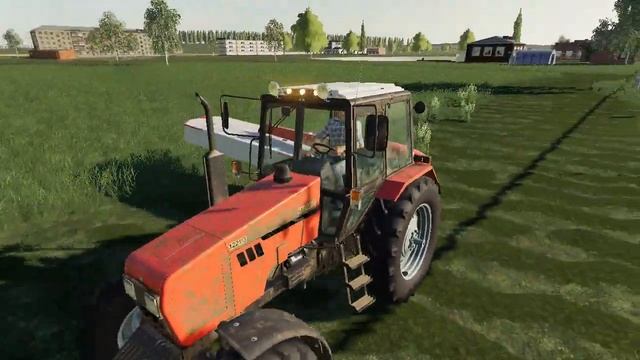 [РП] НАЧАЛИ КОСИТЬ СЕНО Новый UkrAgroMap №-2 Farming Simulator 19 смотреть онлайн