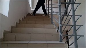 Учу шаффл танцы: «Подъем по лестнице #4»
