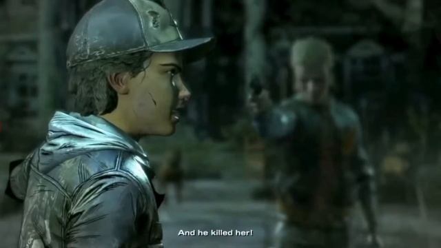 The Walking Dead Final Season смерть Марлона + очень грустная песня