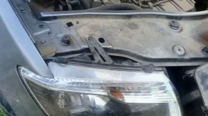 Ниссан Террано 3 D10 снятие передней фары без снятия бам