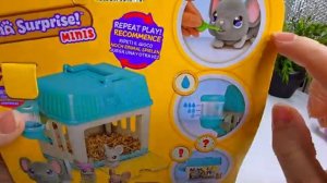 ASMR РАСПАКОВКА МИЛЕЙШИХ РАДУЖНЫХ РОЖКОВ I LITTLE LIVE PETS, МАМА-МЫШКА ИЗУРУ, МОЙ МИНИ-МАЛЫШ