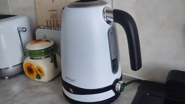 Закипятили воду в классном чайнике. Обзор чайника Kitfort смотреть онлайн