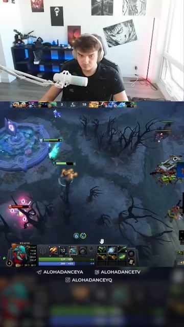 ALOHADANCE не дает ни шанса своим врагам / #shorts #alohadance #dota2 смотреть онлайн