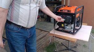 8 апреля 2024 г.Первый пуск генератора CARVER PPG-4500I.