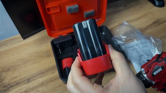 Распаковка дрель-шуруповерт Wosai A2-12V (WS0016) смотреть онлайн