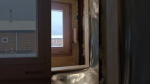 Как установить окно в бане.