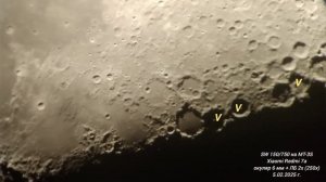 #27 ЛУНА. Наблюдаем в телескоп Sky-Watcher 150/750. (375 крат)..