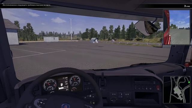 Объезд карты в Scania Truck Driving Simulator смотреть онлайн