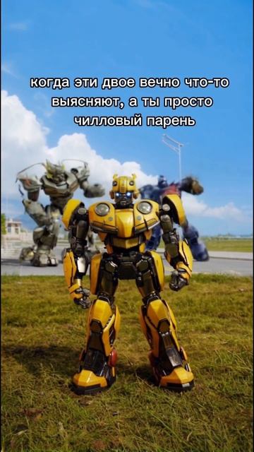 А ты просто чилловый парень #transformers #трансформеры #bumblebee #chillguy смотреть онлайн