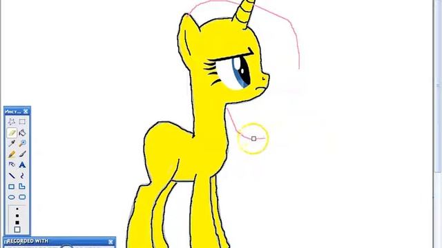 Паняшка Флатершай.Рисуэм пони смотреть онлайн