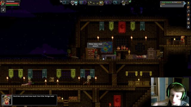 Starbound 4 - (Босс Авианов)