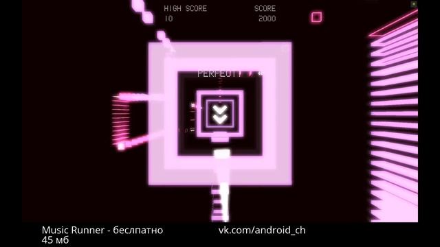 Music Runner - Хардкорный раннер на Android(Обзор/Review)