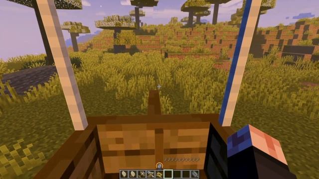 Воздушный транспорт в Майнкрафт // Immersive AirCraft // Minecraft Mods