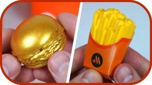 Нашел ЗОЛОТОЙ бургер в Кидз Комбо. Мини Фест из Вкусно и точка. Собираю коллекцию.