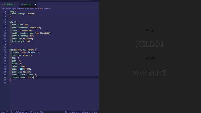 Эффект мигающего текста на CSS - Простой урок для начина