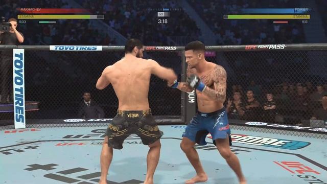 UFC 302 ИСЛАМ МАХАЧЕВ VS ДАСТИН ПОРЬЕ UFC 5 PS5 4K смотреть онлайн