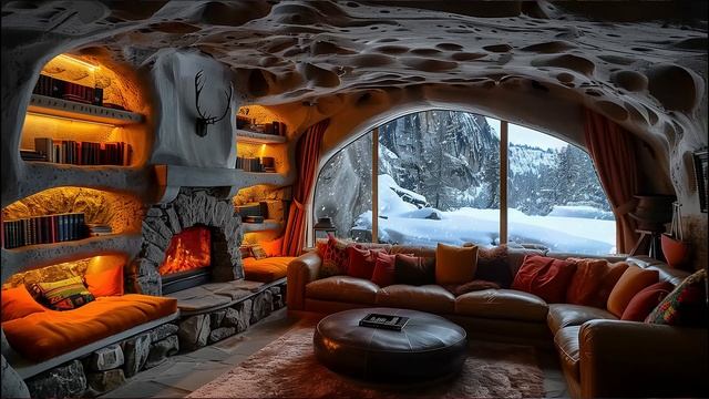 Музыка Для Сна И Отдыха| Звук Огня В Камине