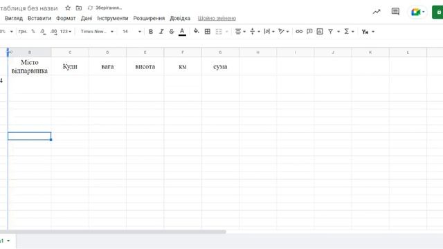 9 клас. Електронні таблиці
