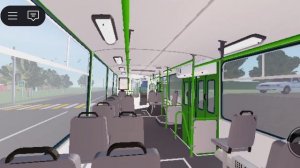 Roblox. Поездка на троллейбусе ЗиУ-682г-016-018 на карте TFB