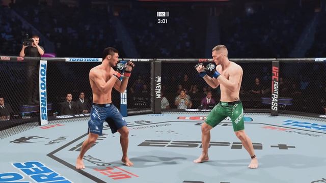 ШАВКАТ РАХМОНОВ VS ИЭН МАЧАДО ГЭРРИ UFC 5 CPU VS CPU смотреть онлайн