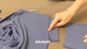 Как укоротить рукава в трикотажном свитере без манжет