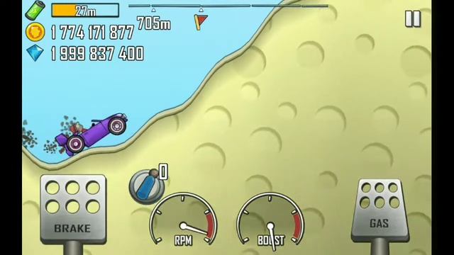 Hill Climb Racing ♧》На своей машиНЕ по пустыНЕ